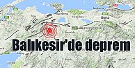 Balıkesir'de deprem; Balıkesir Gönen 4.1 ile sarsıldı