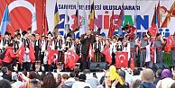 Çocuklar Sarıyer'de 23 Nisan'da "barış" diledi