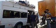 Siirt'te trafik kazası: 14 yaralı 
