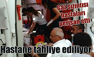 Adana'da hastanede gaz sızıntısı: Hastalar tahliye ediliyor