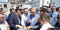 Cumhurbaşkanı Erdoğan, Sarp Gümrük Kapısı'nda incelemelerde bulundu