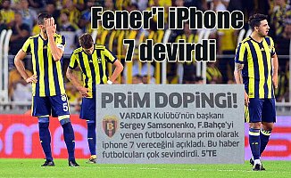 Fenerbahçe'yi iPhone 7 devirdi: Vardar 2- Fenerbahçe 1