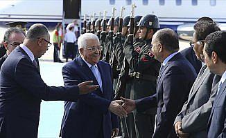 Filistin Devlet Başkanı Abbas Türkiye'de