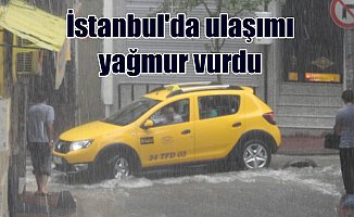 İstanbul'u sağanak yağmur ve dolu vurdu; Fırtına bekleniyor