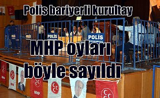 MHP'de 'Bariyerli' kongre: 1 oy farkla kazandı