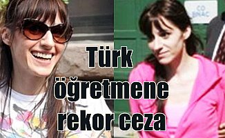 Öğrencisiyle ilişki kuran Türk kadın öğretmene milyonluk ceza