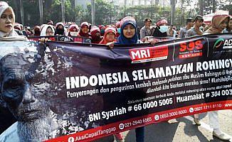 Endonezya'da Arakan protestosu
