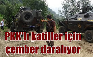 Eren'in katili PKK'lılar için kıskaç daralıyor: Maçka'da sürek avı