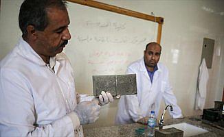 Gazze'de ısı yalıtımlı tuğla geliştirildi