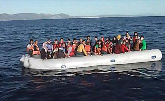 Yunanistan'a geçmeye çalışan 82 yabancı uyruklu yakalandı