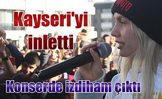 Aleyna Tilki, Kayseri konserinde izdiham