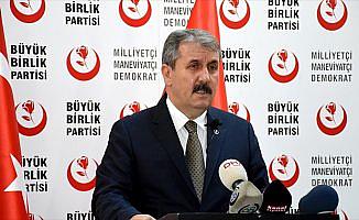 BBP Genel Başkanı Destici: ABD ile vize sorununun müsebbibi Türkiye değildir