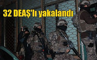 Fatih'te DEAŞ operasyonu; 32 gözaltı var