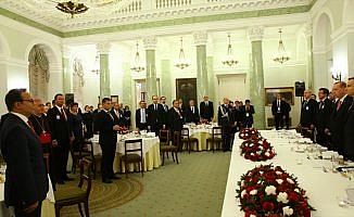 Polonya'da Cumhurbaşkanı Erdoğan onuruna yemek verildi