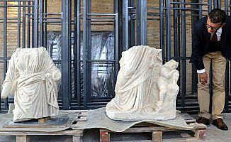 Anavarza Antik Kenti'nde 'Hygieia ve Eros' heykeli bulundu