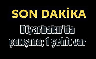 Son Dakika; Diyarbakır'da polis teröristlerle çatıştı