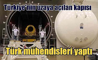 Türkiye'nin uydu merkezi ilk kez görüntülendi