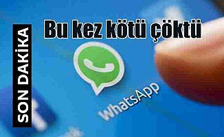 Whatsapp sorunu; Whatsapp mesaj göndermeyi durdurdu
