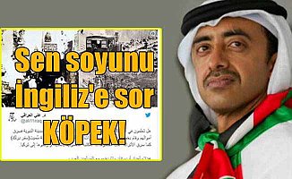 BAE Dışişleri bakanı Zayed'in, Fahrettin Paşa iftirası