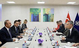 Dışişleri Bakanı Çavuşoğlu, Stoltenberg ile bir araya geldi