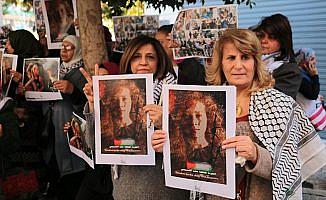 Lübnan'da 'Filistinli cesur kız' Temimi'ye destek gösterisi