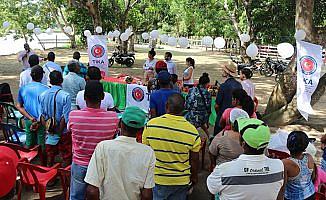 TİKA’dan Kolombiyalı çiftçilere ekipman desteği
