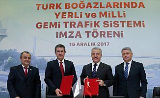Türk boğazlarında yerli ve milli gemi trafik sisteminde imzalar atıldı
