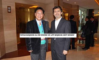 UYF Başkanı Akif Manaf 25. TAFISA Dünya Kongresi'nde