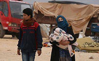 Hama’dan 80 bin kişi İdlib’in kuzeyine göç etti
