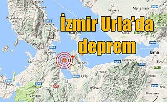 İzmir'de deprem: Urla 3.8 büyüklüğünde depremle sarsıldı