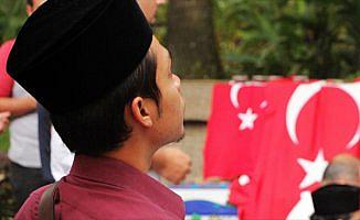 Malezya’da Zeytin Dalı Harekatı'nın başarısı için hacet namazı