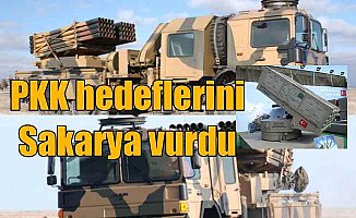 PKK hedefleri milli silahlarla karadan vuruldu