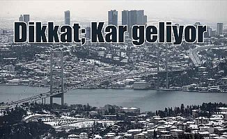 Son Dakika Hava Durumu, İstanbul'da kar bekleniyor