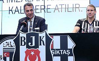 Vida resmen Beşiktaş'ta