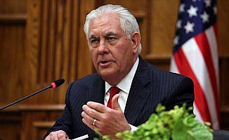ABD Dışişleri Bakanı Tillerson: Hiçbir zaman YPG'ye ağır silahlar vermedik