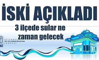 Kadıköy'de su kesintisi; Eyüp'te sular ne zaman gelecek