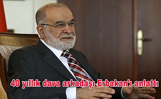 Karamollaoğlu, 40 yıllık dava arkadaşı Erbakan'ı anlattı