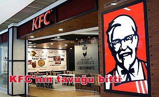 KFC'nın tavuğu bitti
