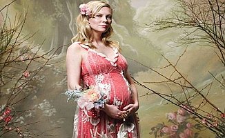 Oyuncu Kirsten Dunst evlenmeden hamile olduğunu duyurdu