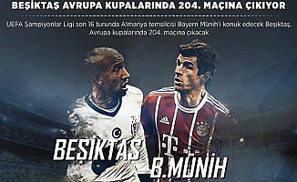 Beşiktaş Avrupa kupalarında 204. maçına çıkıyor