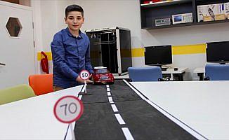 BİLSEM öğrencisinden 'akıllı hız kontrol sistemi'