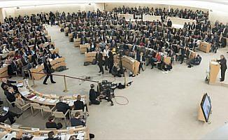 BM'de Esed rejimini 'şiddetle' kınayan tasarı kabul edildi