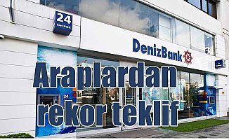 Denizbank satılıyor;  Rekor teklif Araplar'dan geldi...