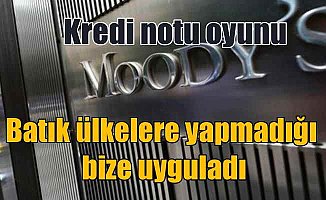 Moody's kredi notumuzu düşürdü; Türkiye'ye ekonomik savaş