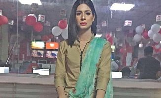 Pakistan'da bir ilk, trans haber spikeri!