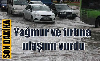 Son Dakika Hava Durumu İstanbul'u yağmur vurdu