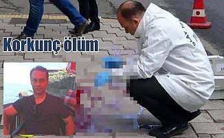 Trabzon'da eski futbolcu'nun feci ölümü: Başına balkondan mermer düştü