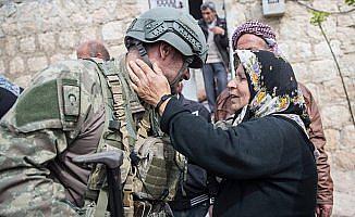'Türk askerini görünce kurban kestik'