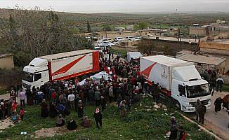 Türk Kızılayı Afrinli sivillerin yanında