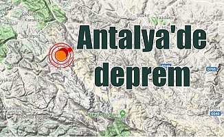 Antalya Akseki'de deprem; Antalya depremi Konya ilçelerinde hissedildi